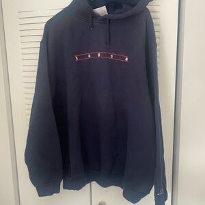 Kappa Men's Dark Blue Hoodie
